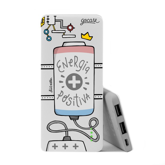 Carregador Portátil Power Bank Slim (5000mAh) - Energia Positiva