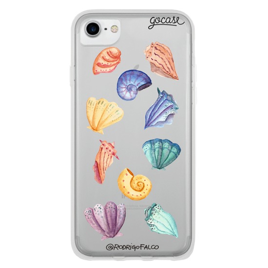 Conchas em Aquarela