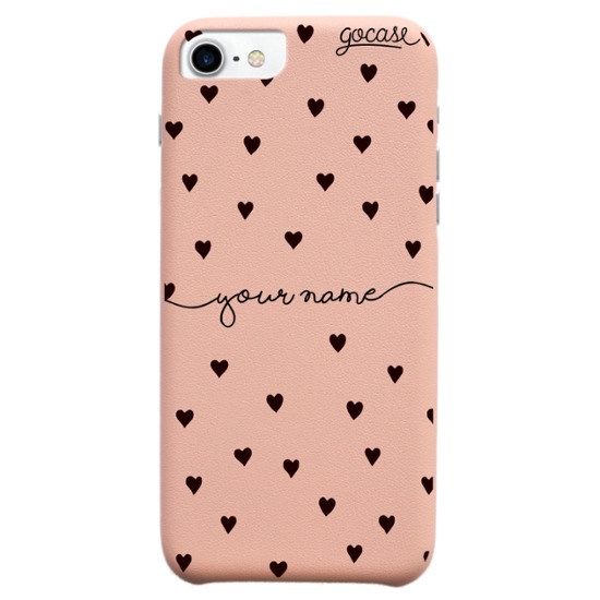 Royal Rose - Pattern Black Hearts