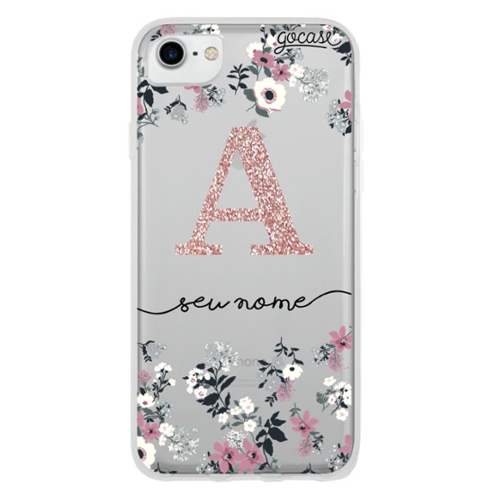 Bem Floral Glitter - Clean