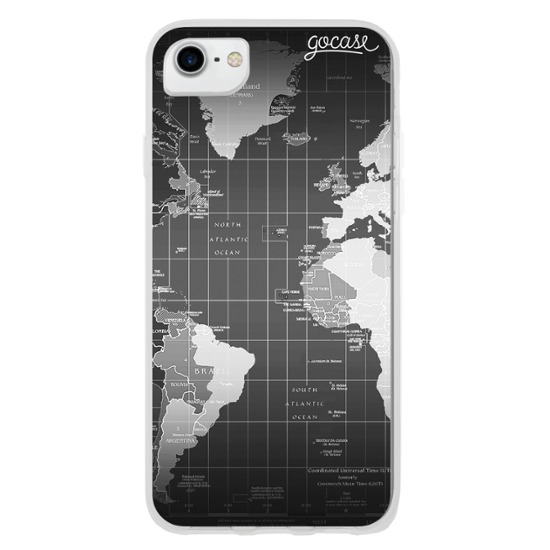 Mapa Mundi Black