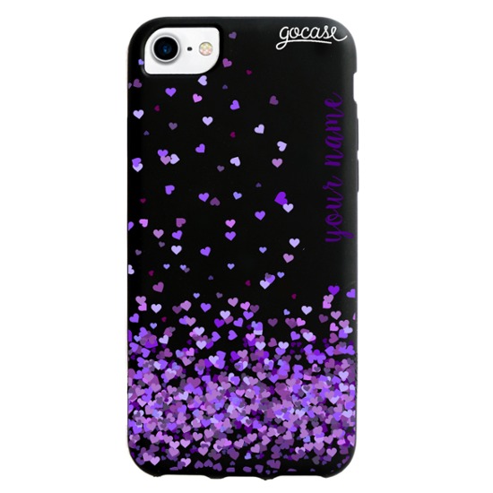 Black Case Purple Love
