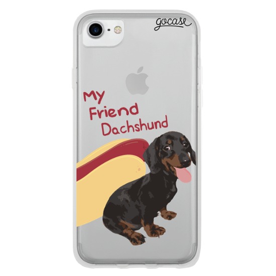 Capinha para celular My Friend Dachshund