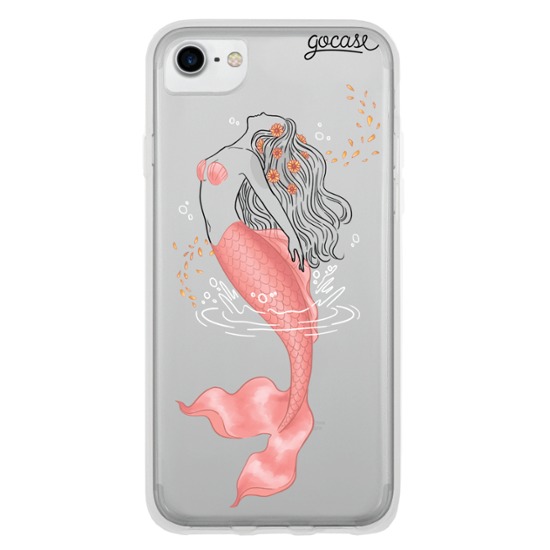Sereia e Flores Customizável