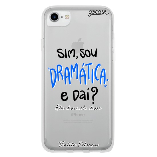Capinha para celular Sou Dramática by Thalita Rebouças