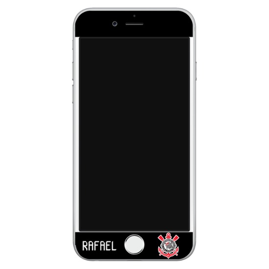 Película Anti-Impacto Customizável - Corinthians - Black