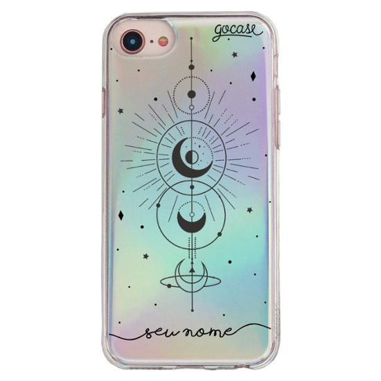 Capinha para Celular Holo - Mapa Lunar
