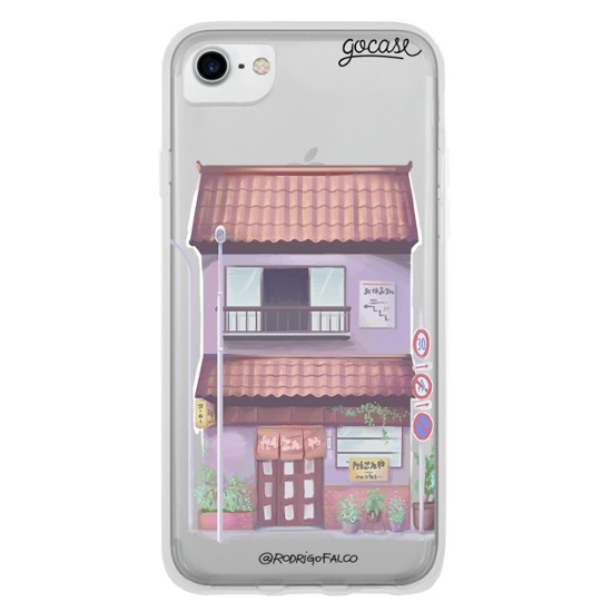 Capinha para celular Ramen Shop
