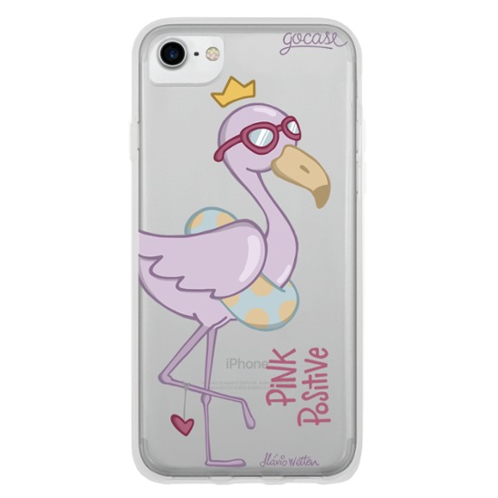 Capinha para celular Pink Positive