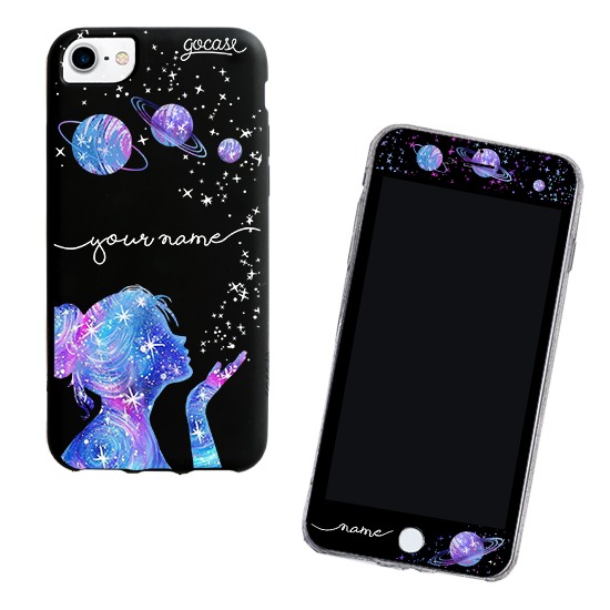 Kit Stardust Handwritten (Skin Custom Black + Case)