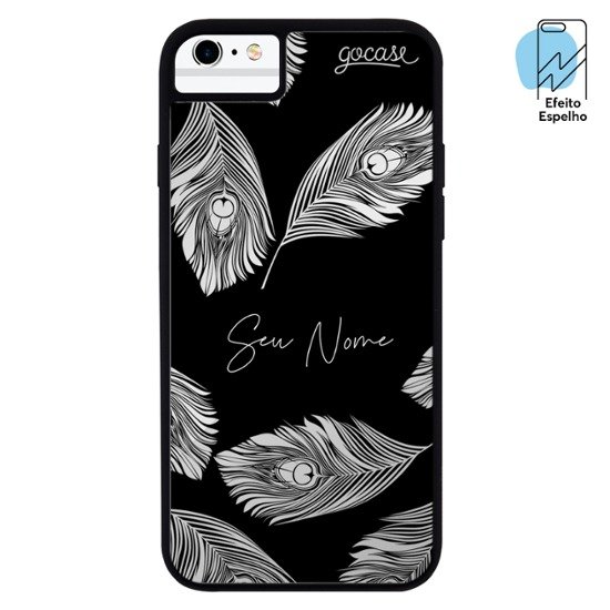 Mirror - Plumes Decor Black