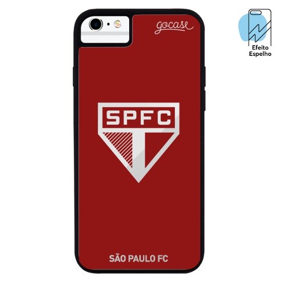 Mirror - São Paulo - Escudo Espelhado Vermelho