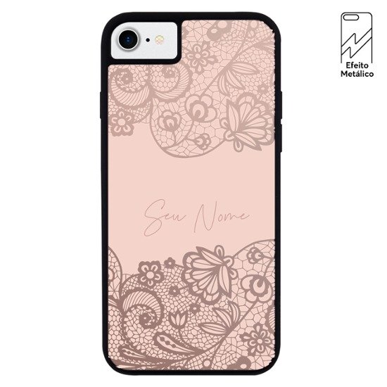 Metallic - Renda Rosa Personalizada