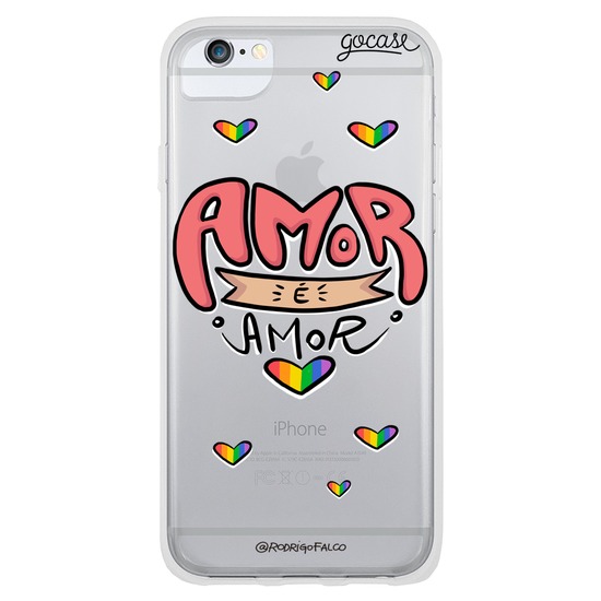 Capinha para celular Amor é Amor