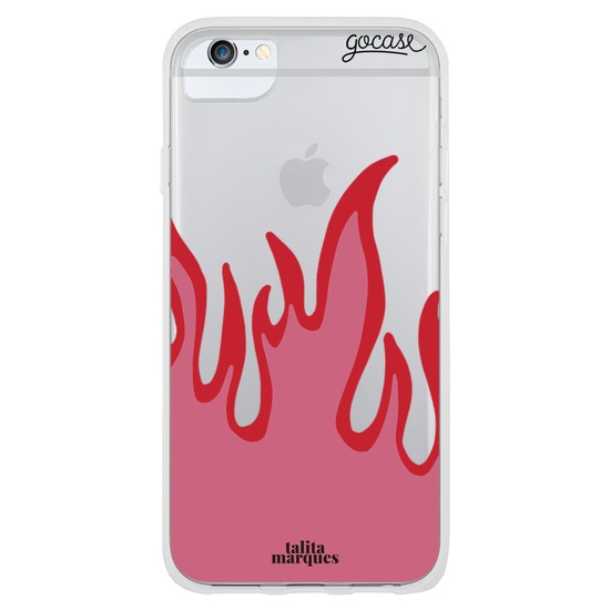 Capinha para celular Red Fire