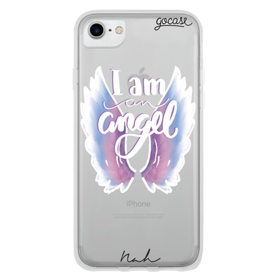 Capinha para celular Eu sou anjo by Nah Cardoso