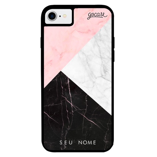 Capinha para celular Case Milano - Tricolor Marble