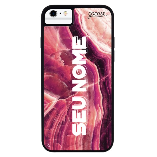 Capinha para celular Prime - Red Marble