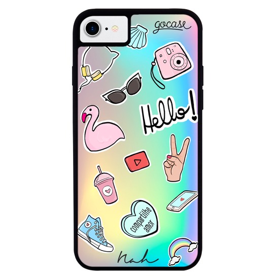 Capinha para celular Prime Holo - Compartilhe Amor By Nah Cardoso