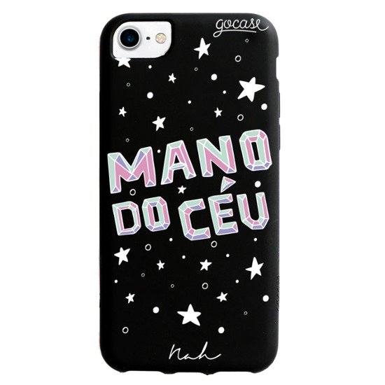 Capinha para celular Color Black - Mano Do Céu By Nah Cardoso