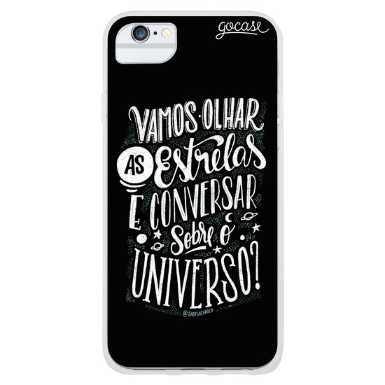 Capinha para celular Olhar as Estrelas