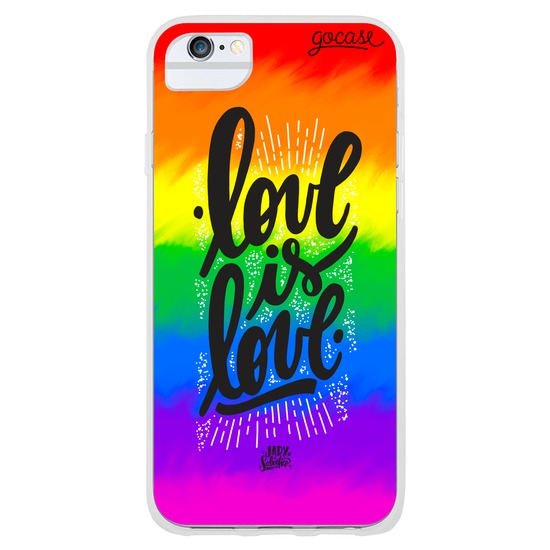 Capinha para celular Love is Love - Colorful Version