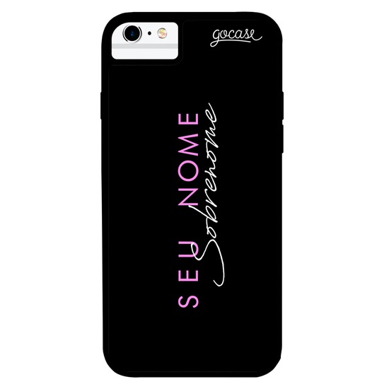Capinha para celular Prime - Fashion Girl Black