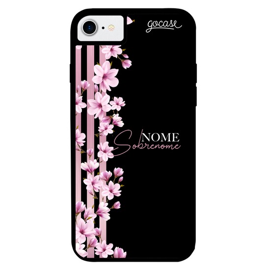 Capinha para celular Prime - Floral Lines Personalizada