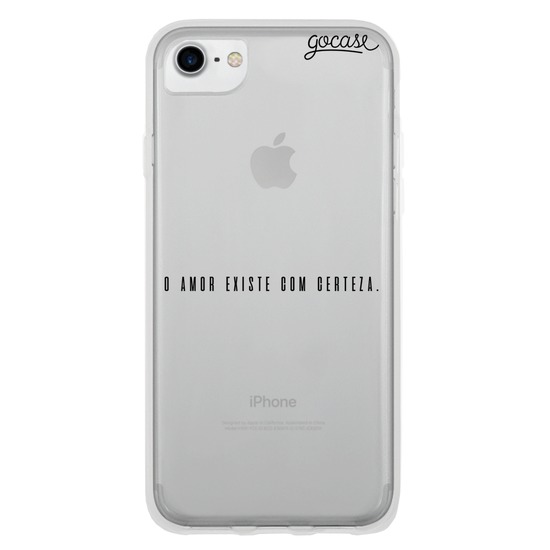 Capinha para celular O Amor Existe Com Certeza By Mari Nolasco