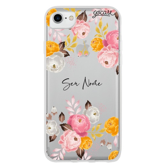 Capinha para celular Flores Parecidas Com Você Customizável By Mari Nolasco