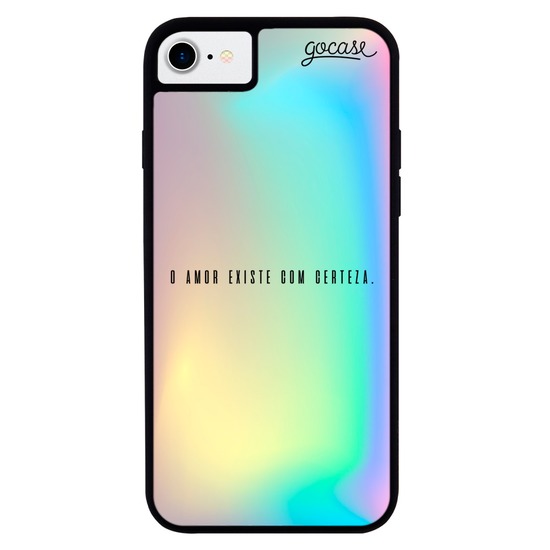 Capinha para celular Prime Holo - O Amor Existe Com Certeza By Mari Nolasco