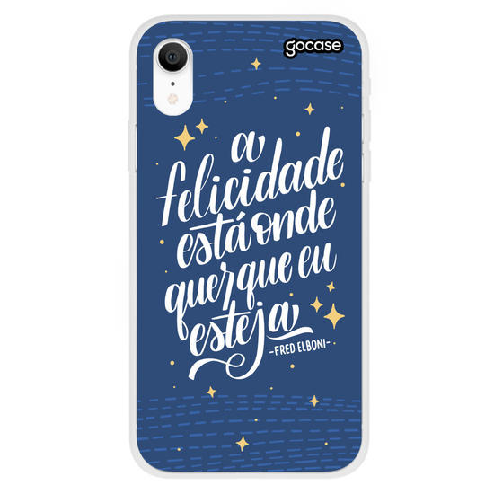 Capinha para celular Tua Felicidade by Fred Elboni