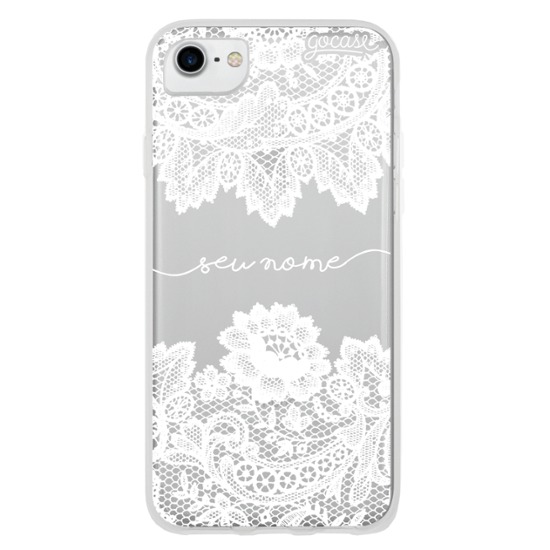 Capinha Renda Manuscrita White