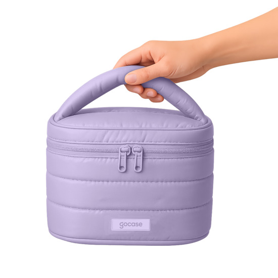 Necessaire Puffer - Lilás