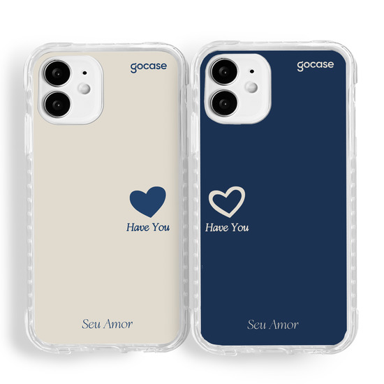 Capinha para celular Minimal Heart - Have You