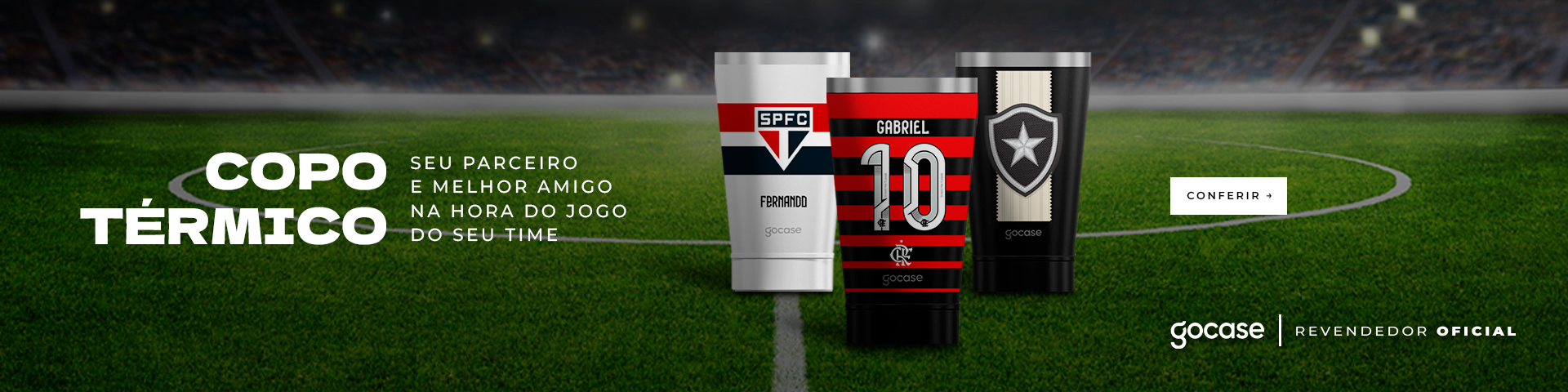 Copo Térmico Futebol