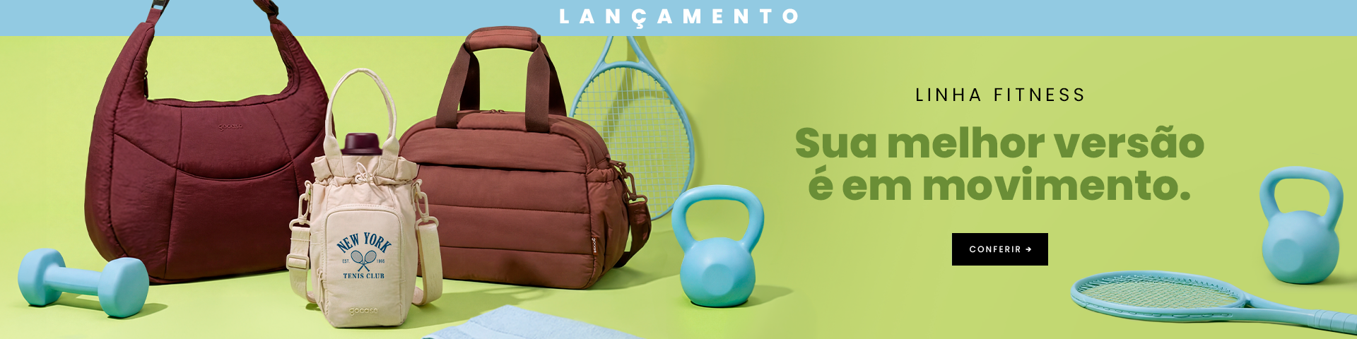 Lançamento - Linha Fitness 