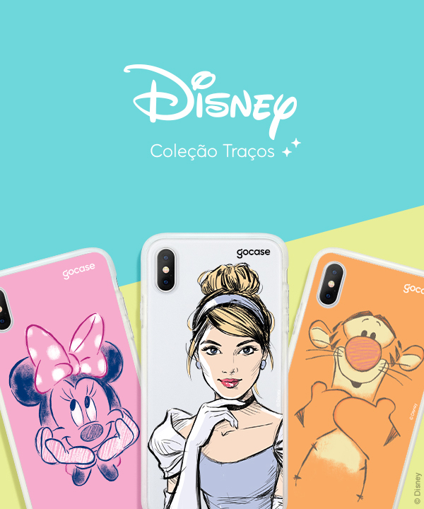 Coleções - Disney - Traços - Gocase