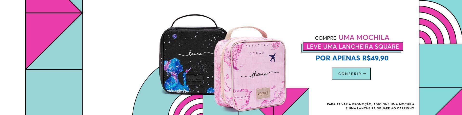 Mochila + Lancheira Square