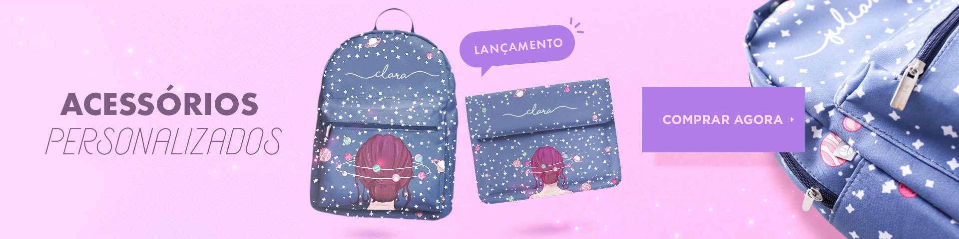 Acessórios Personalizados - Mente Universo