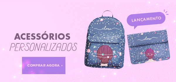 Acessórios Personalizados - Mente Universo