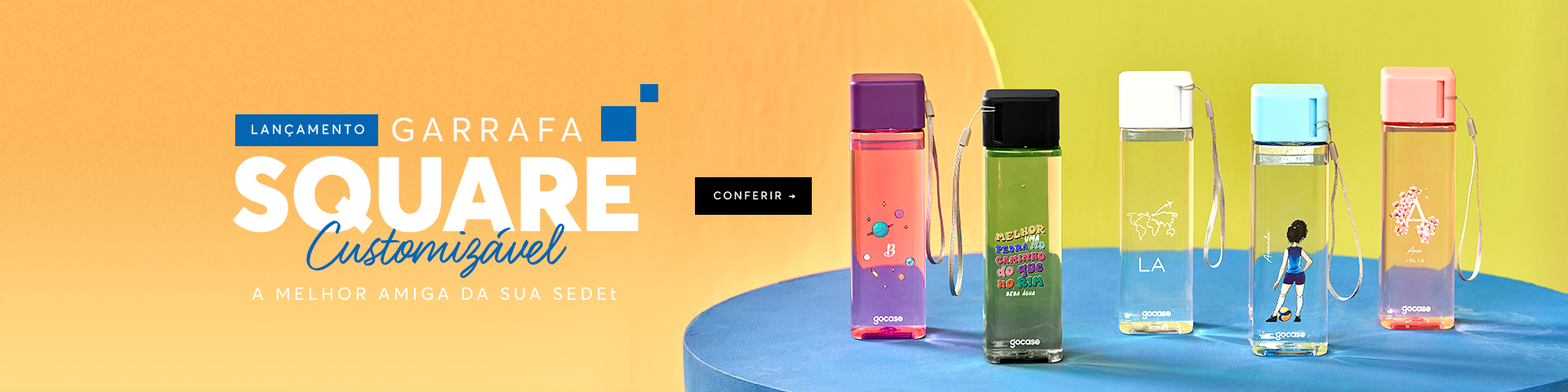Garrafas Squares
