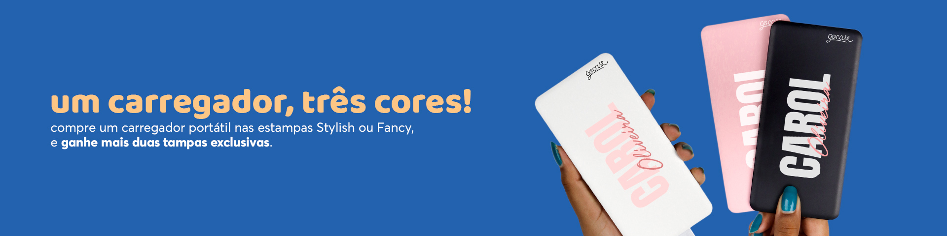 Carregador Portátil + Cover